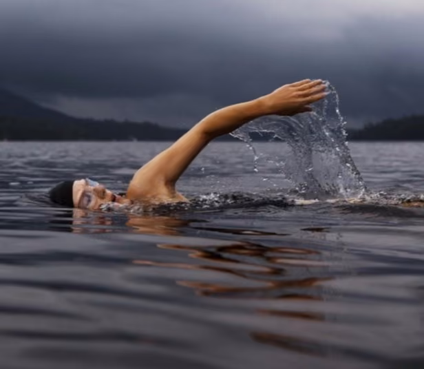 Schwimmerin
