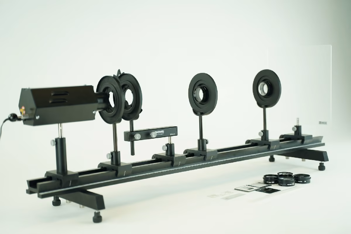 Experimental set-up (microscope).